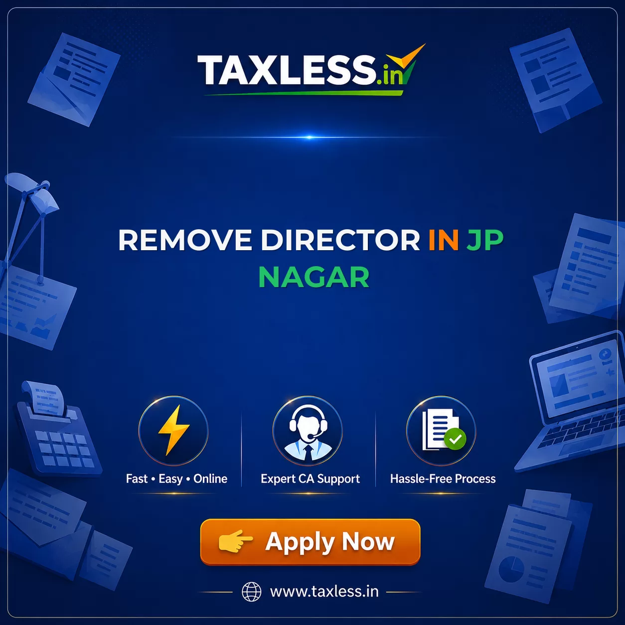 Remove Director in Jp Nagar