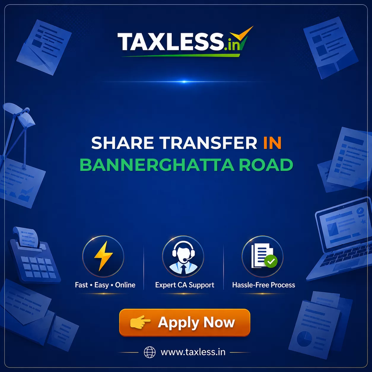 Share Transfer in Bannerghatta Road