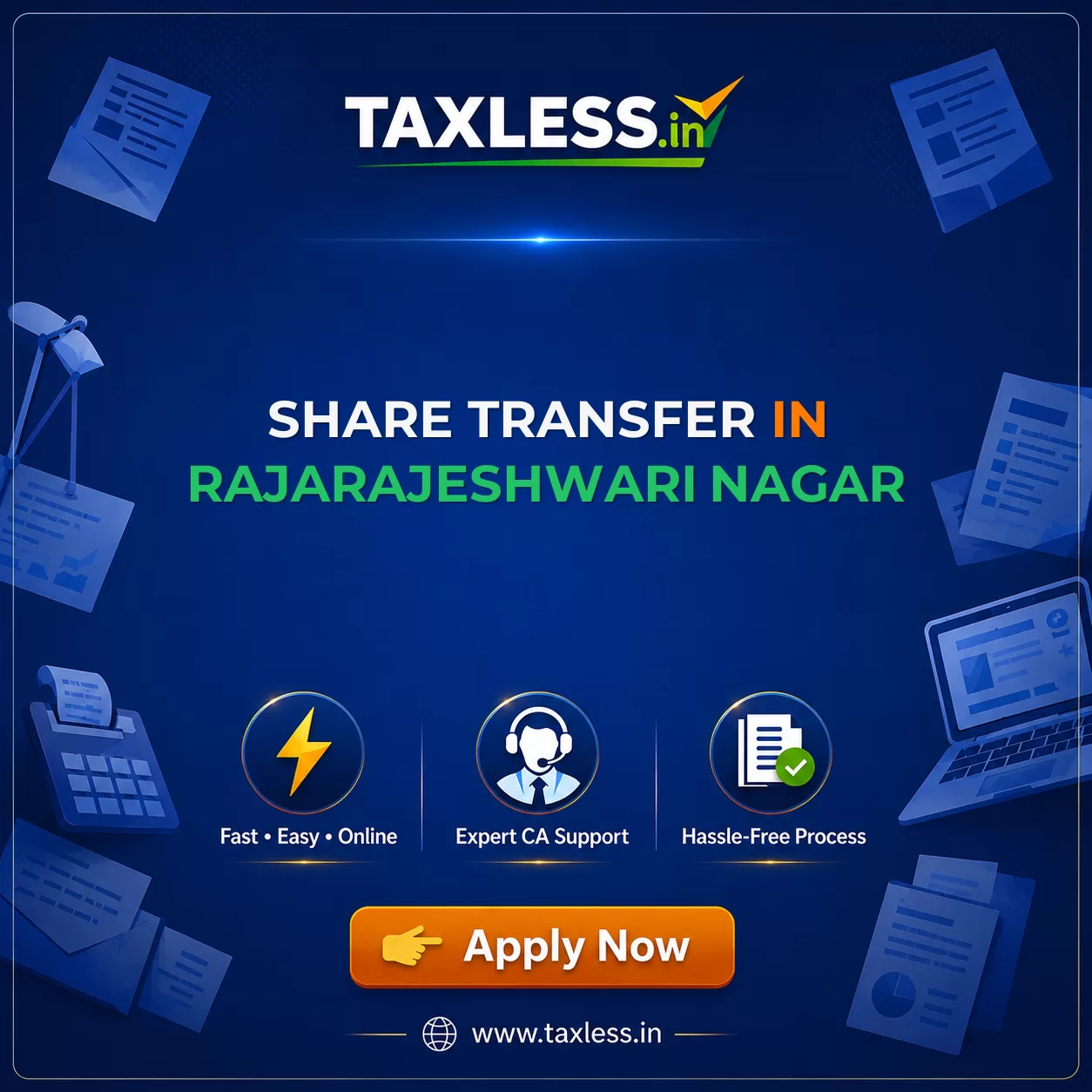 Share Transfer in Rajarajeshwari Nagar