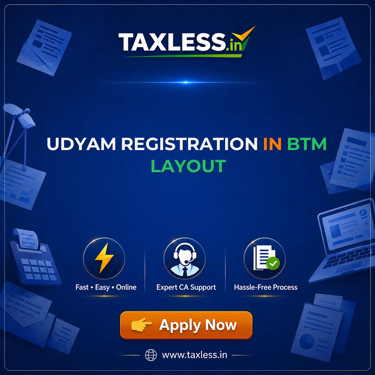 Udyam Registration in Btm Layout