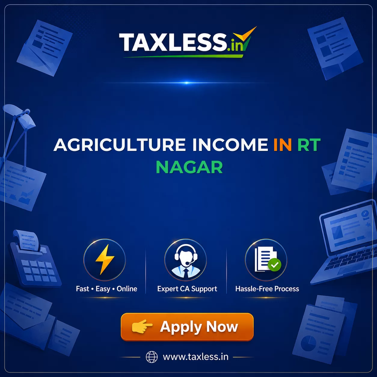 Agriculture Income in Rt Nagar