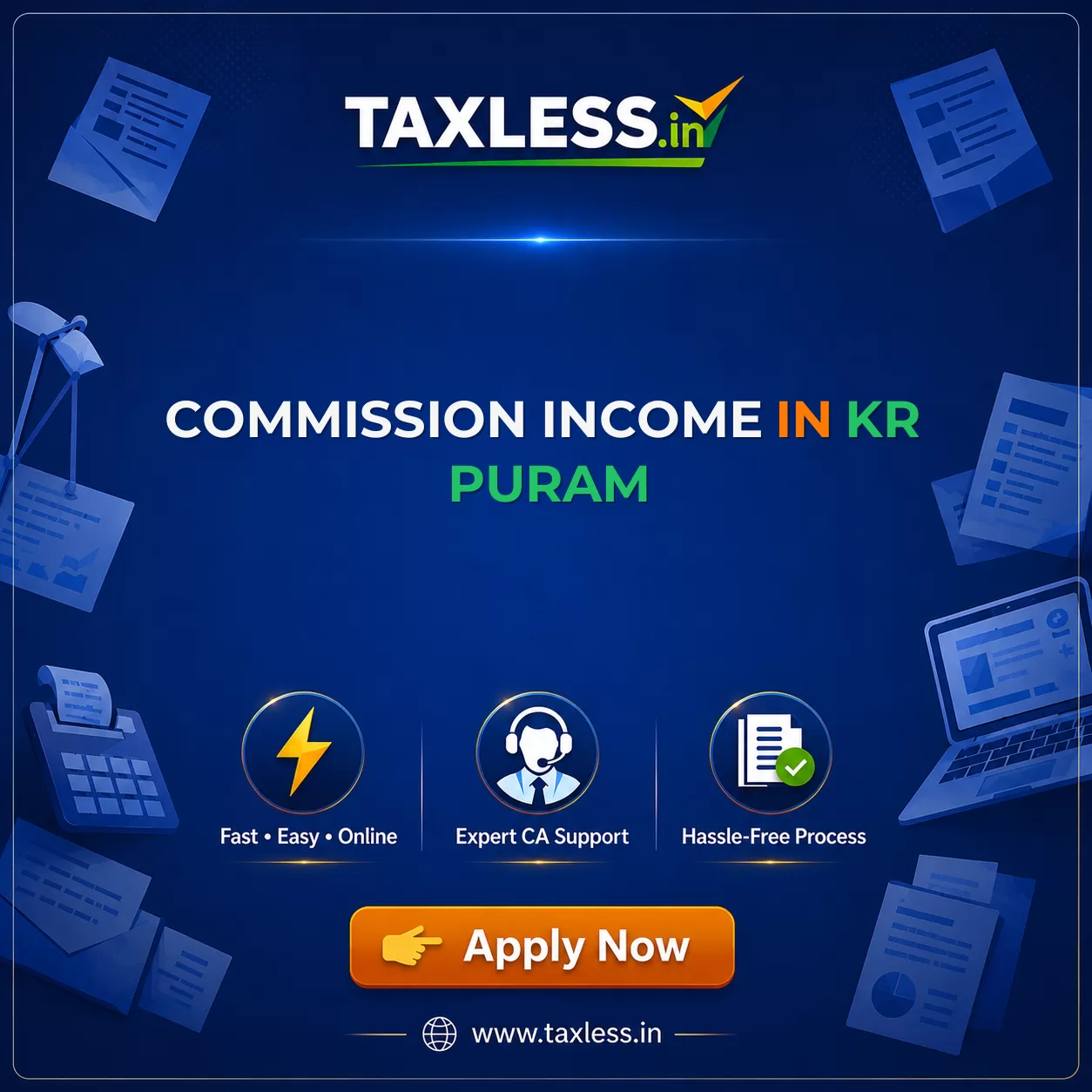 Commission Income in Kr Puram