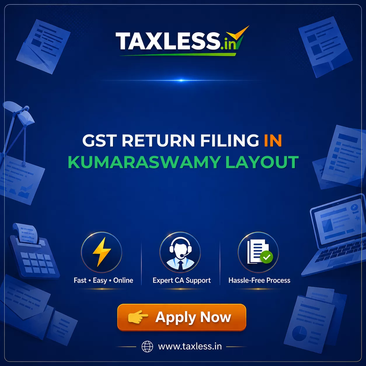 GST Return Filing in Kumaraswamy Layout