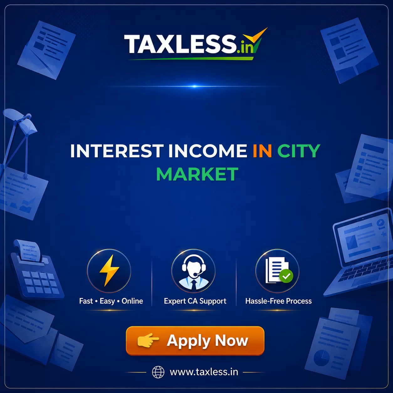 Interest Income in City Market