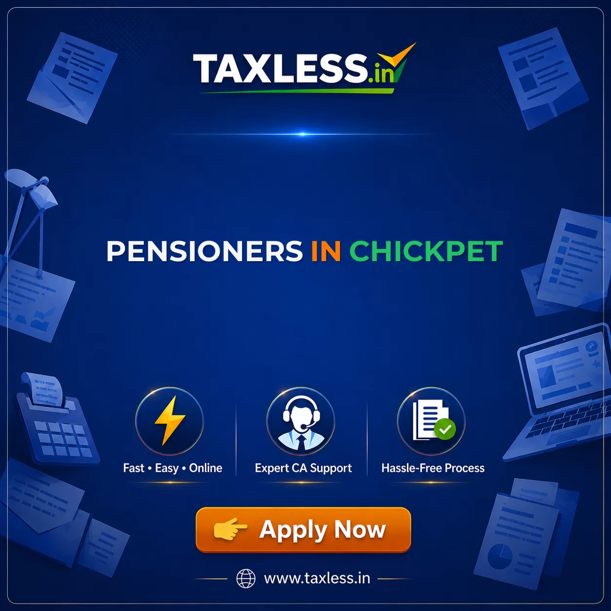 Pensioners in Chickpet