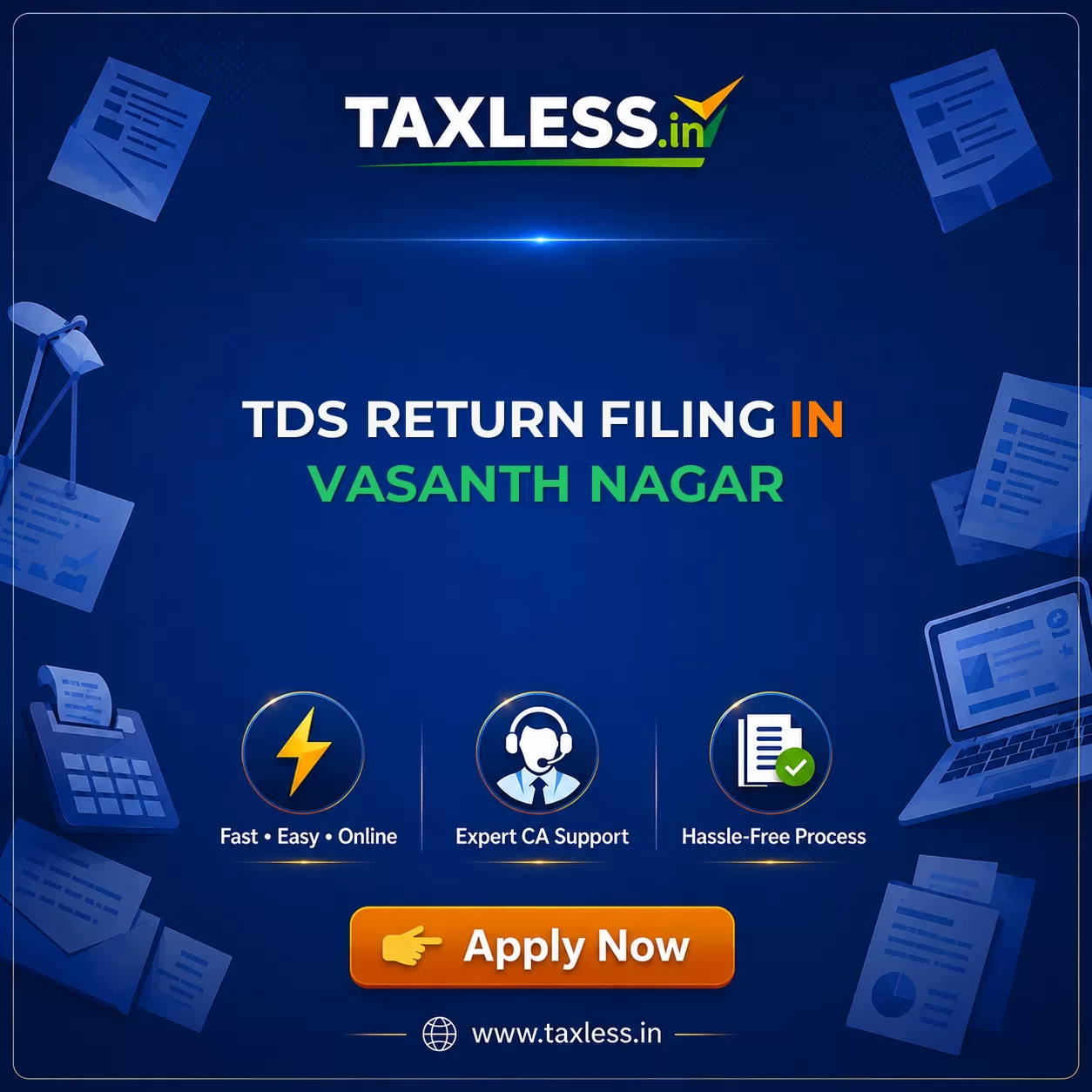 TDS Return Filing in Vasanth Nagar