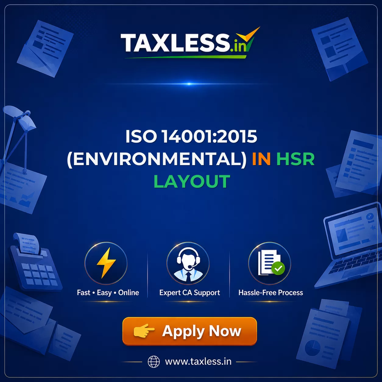 ISO 14001:2015 (Environmental) in Hsr Layout