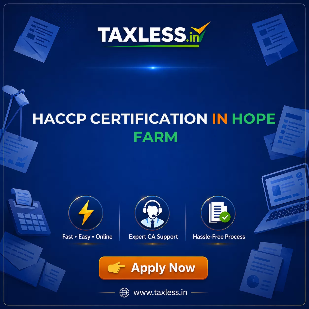 HACCP Certification in Hope Farm