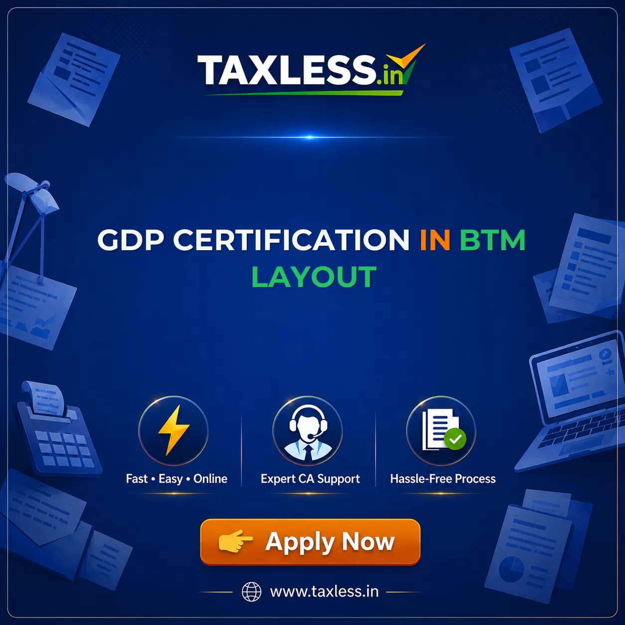 GDP Certification in Btm Layout