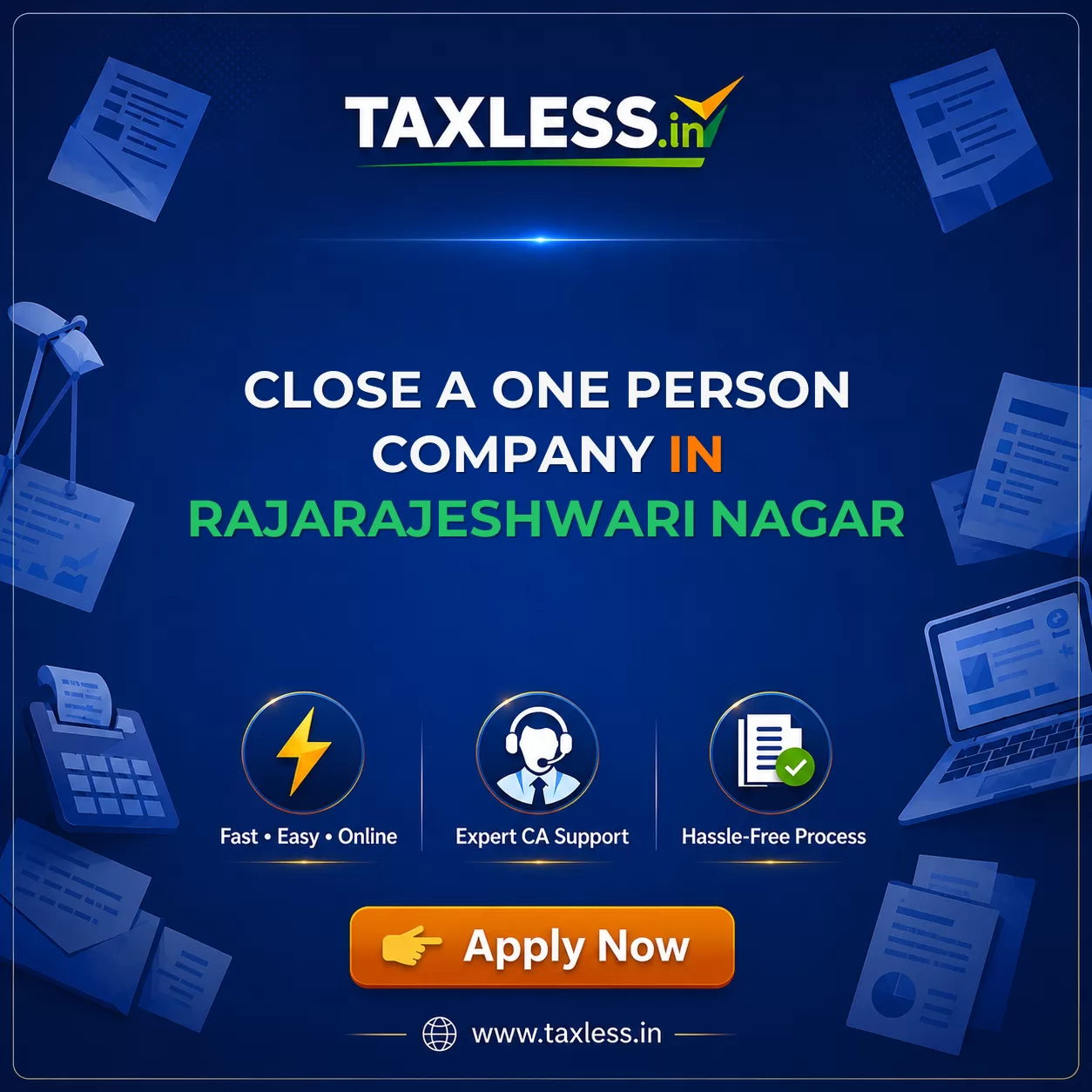 Close A One Person Company in Rajarajeshwari Nagar