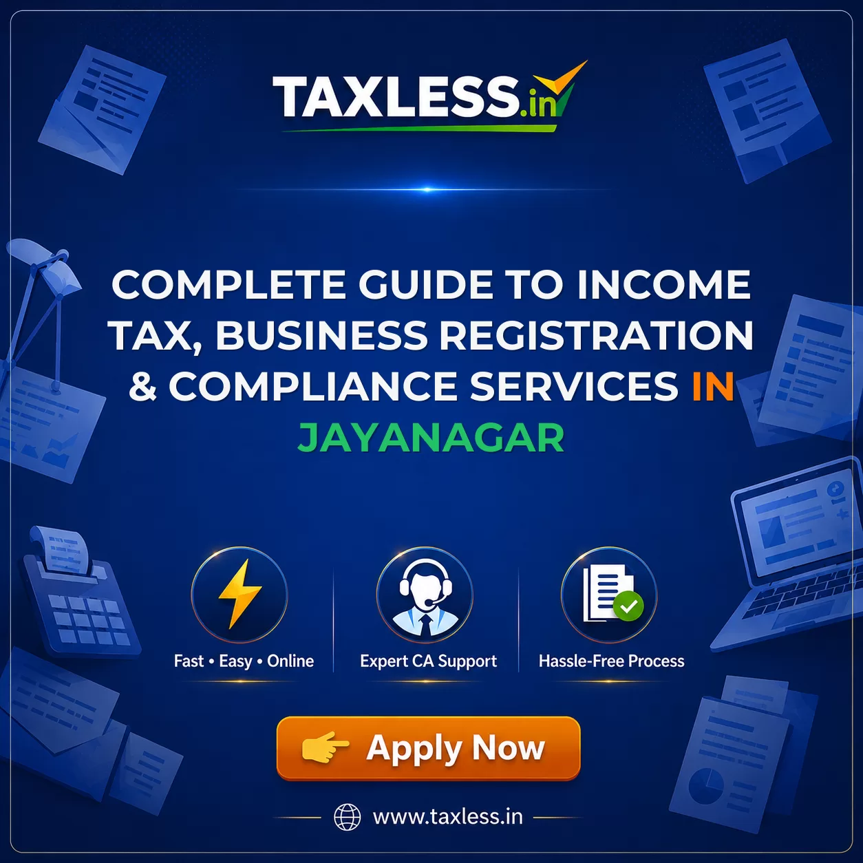 Complete Guide to Income Tax, Business Registration & Compliance Services in Jayanagar