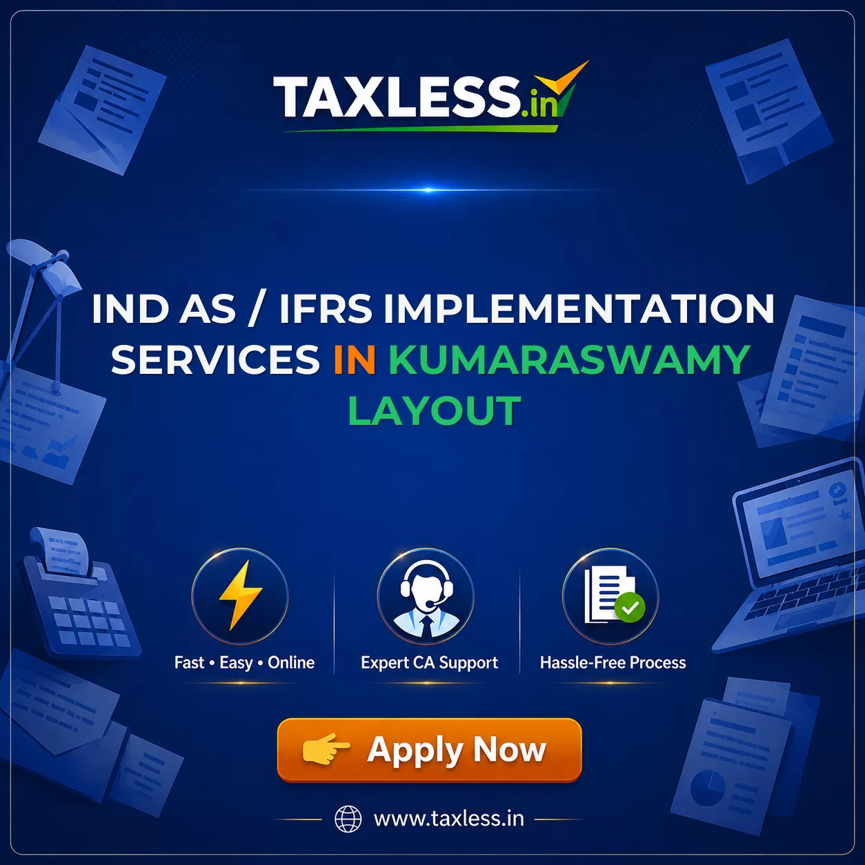 Ind AS / IFRS Implementation Services in Kumaraswamy Layout
