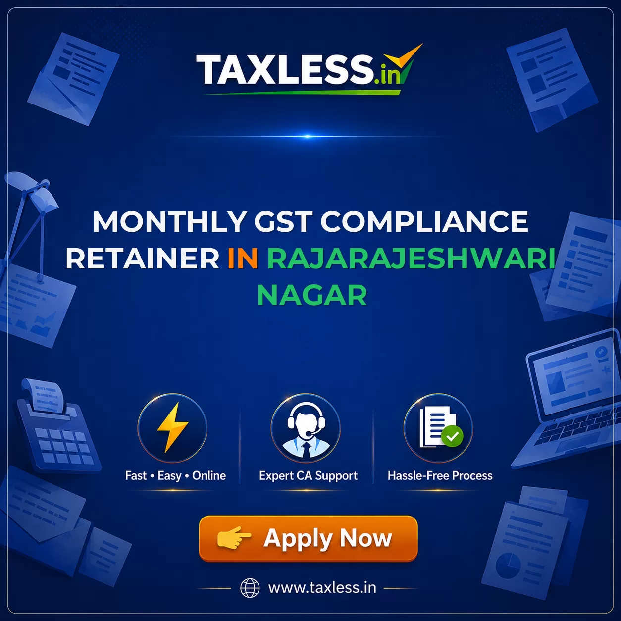 Monthly GST Compliance Retainer in Rajarajeshwari Nagar