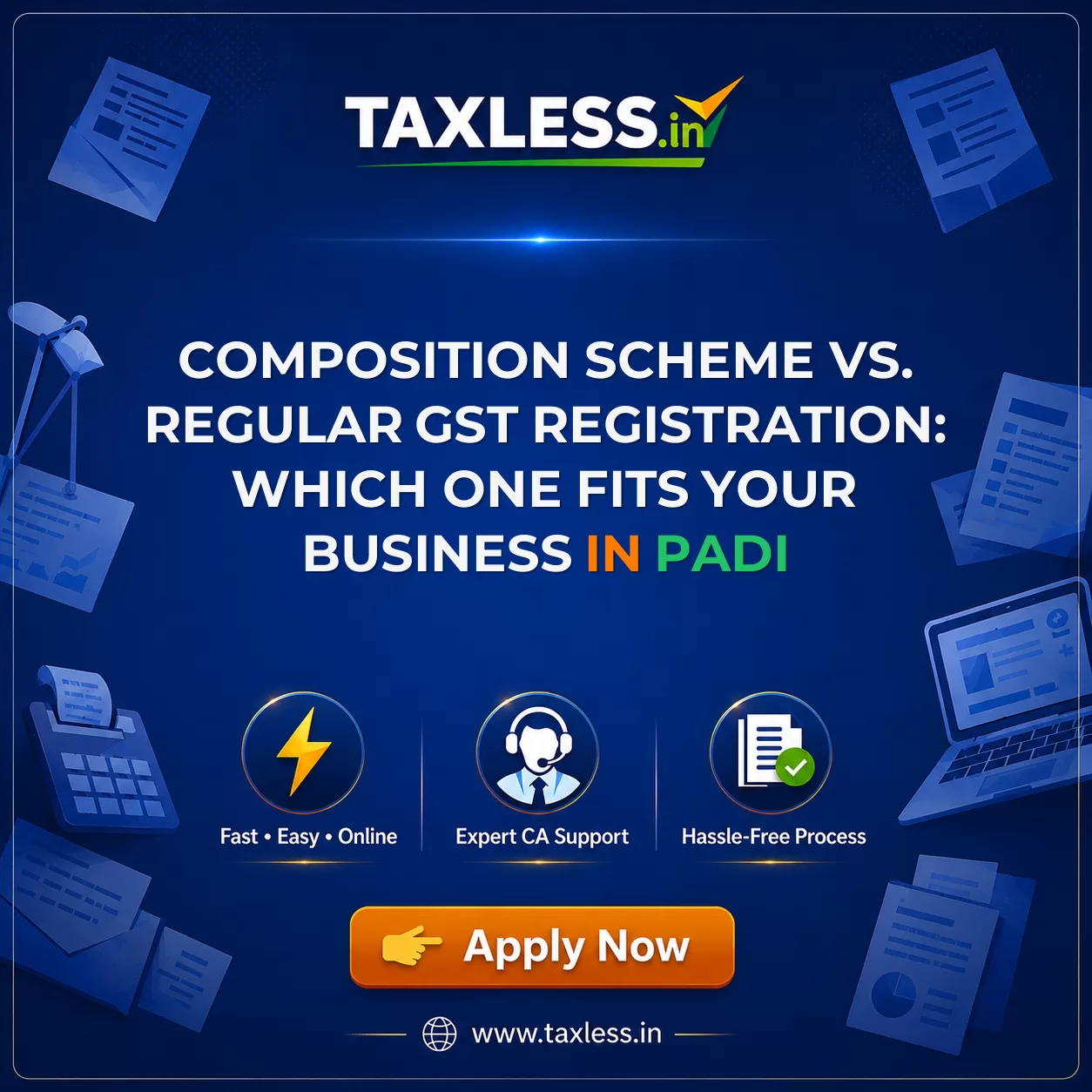 Composition Scheme vs. Regular GST Registration: Which One Fits Your Business in Padi