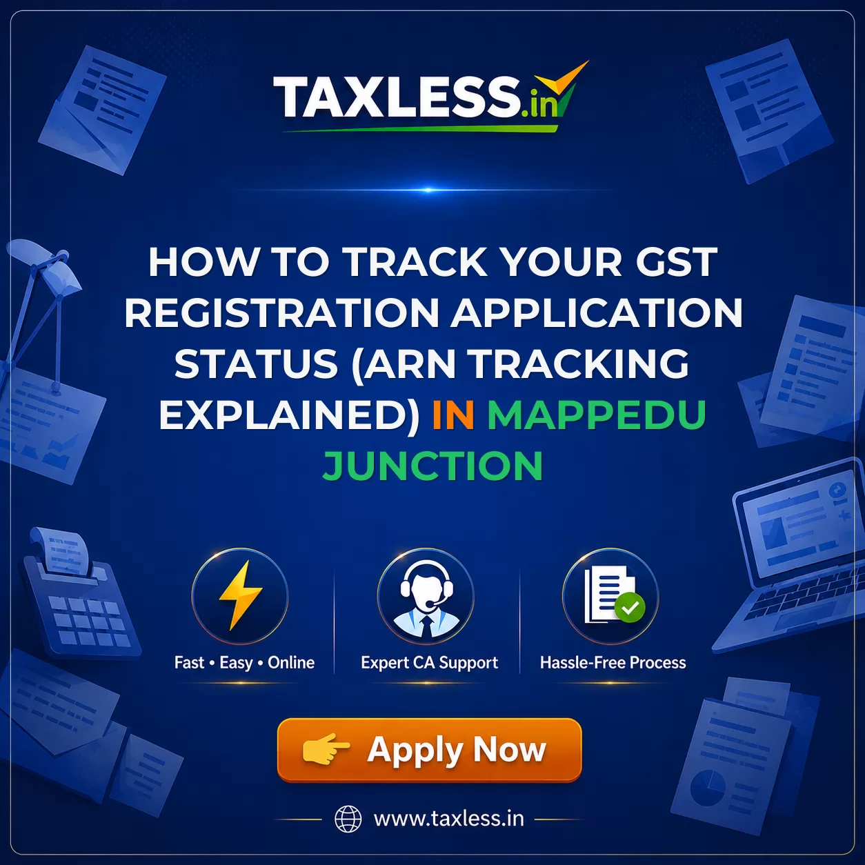 How to Track Your GST Registration Application Status (ARN Tracking Explained) in Mappedu Junction