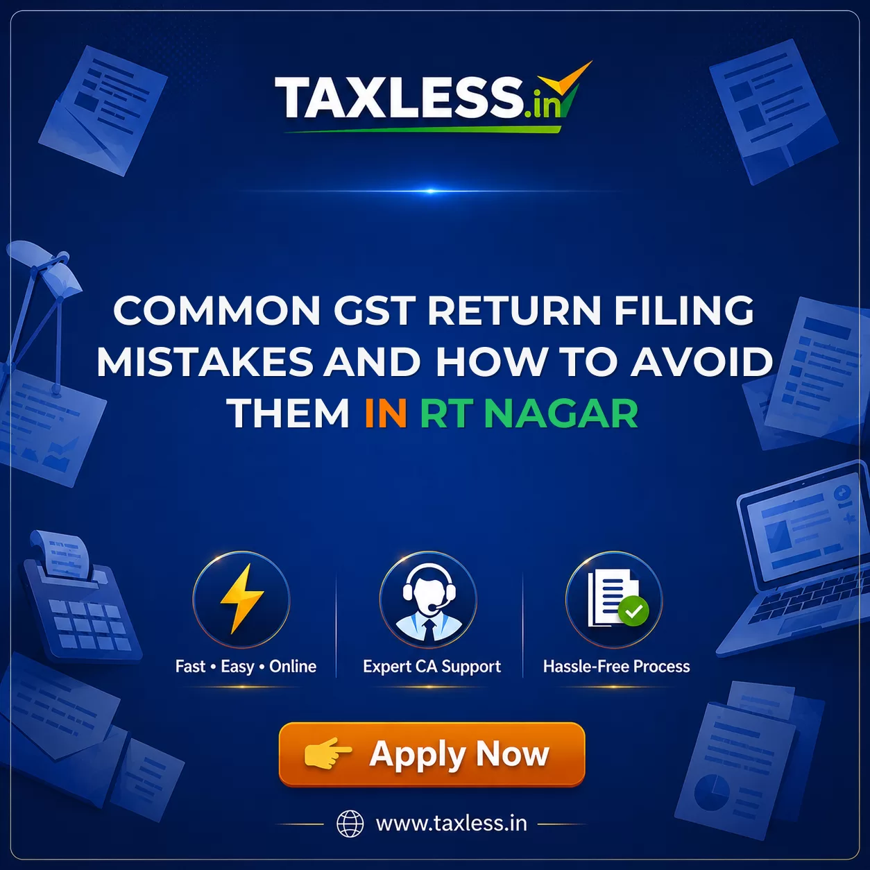 Common GST Return Filing Mistakes and How to Avoid Them in Rt Nagar