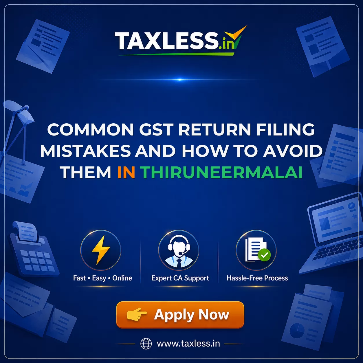 Common GST Return Filing Mistakes and How to Avoid Them in Thiruneermalai