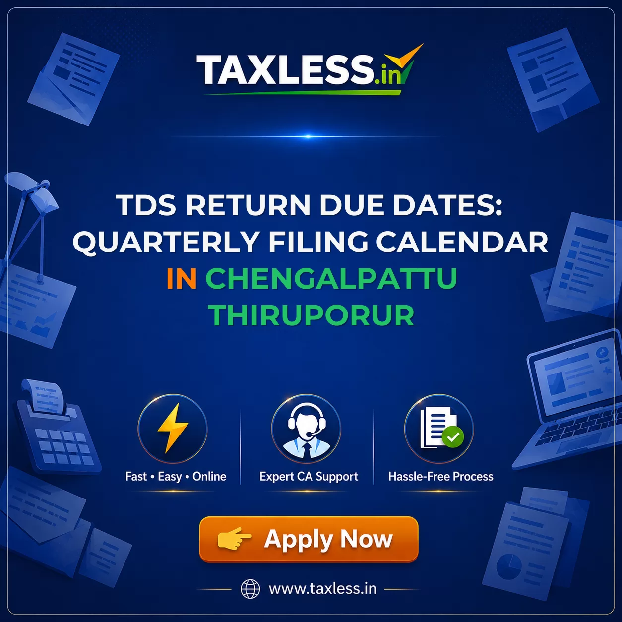 TDS Return Due Dates: Quarterly Filing Calendar in Chengalpattu Thiruporur