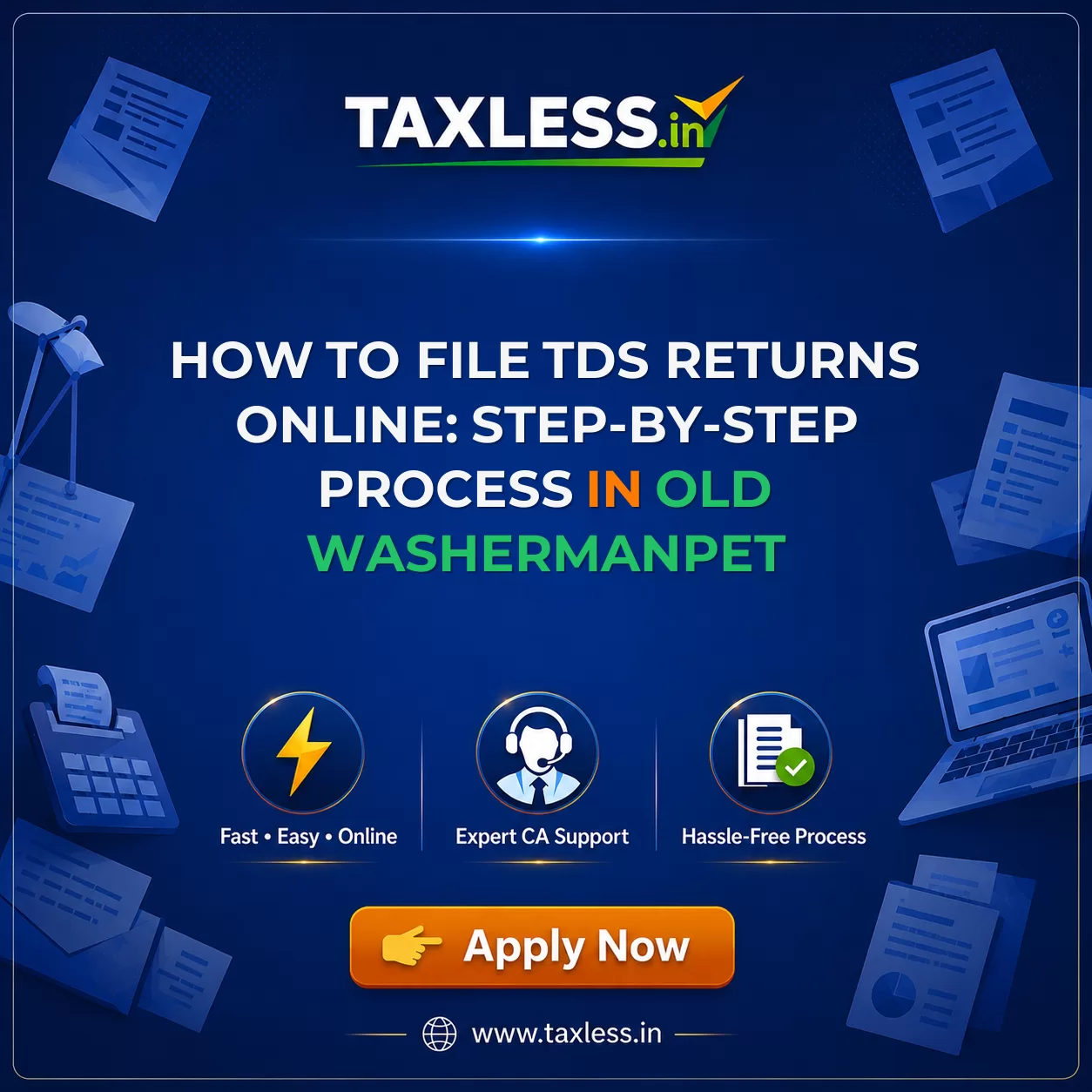 How to File TDS Returns Online: Step-by-Step Process in Old Washermanpet