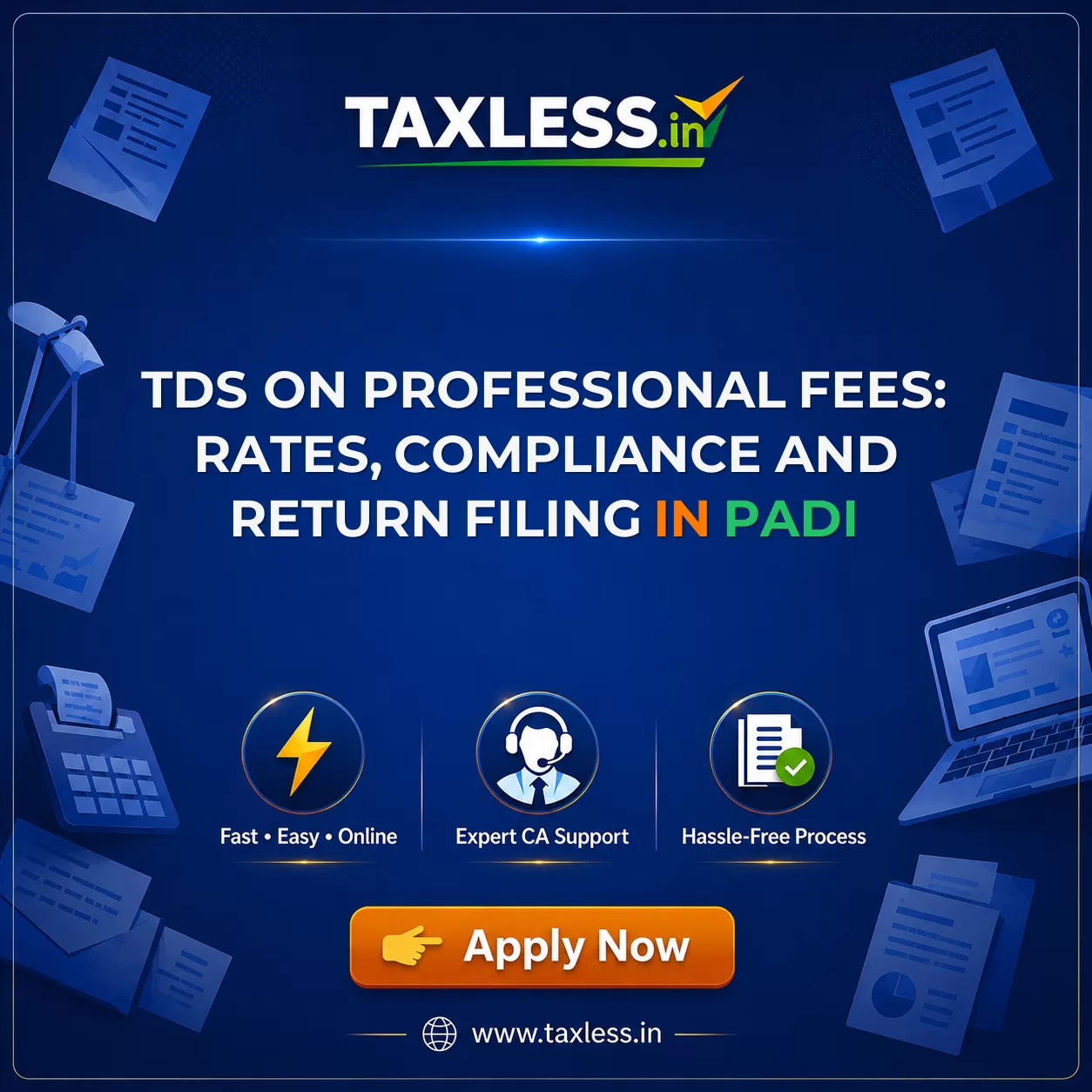 TDS on Professional Fees: Rates, Compliance and Return Filing in Padi