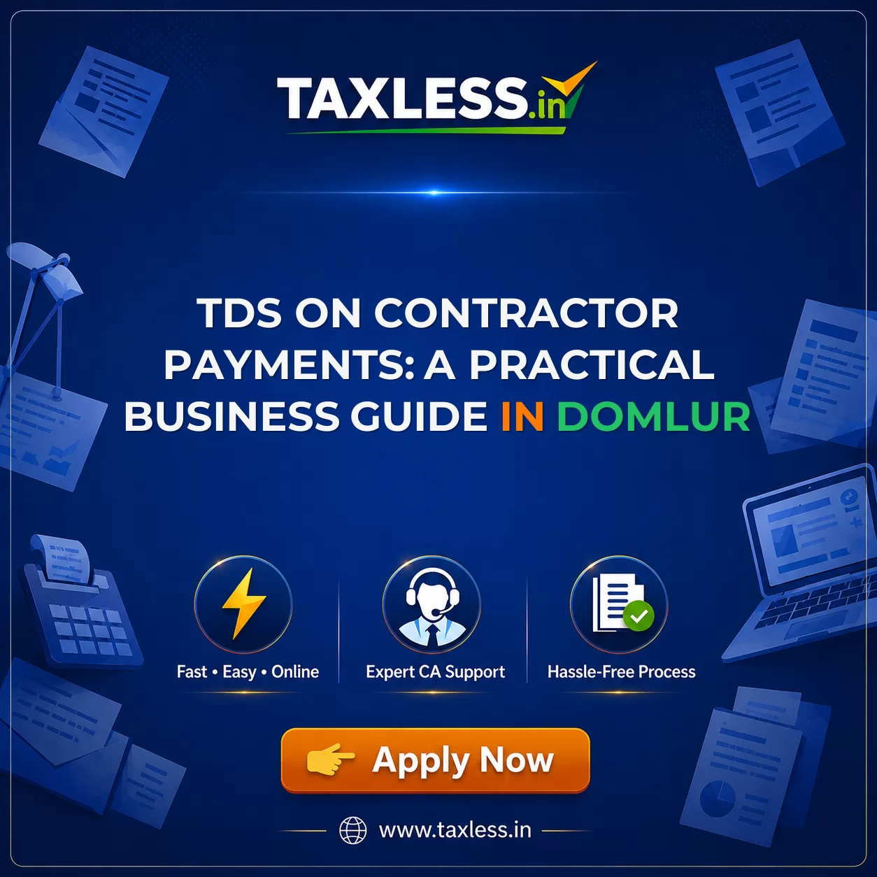 TDS on Contractor Payments: A Practical Business Guide in Domlur