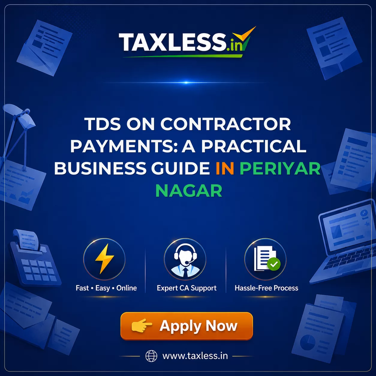 TDS on Contractor Payments: A Practical Business Guide in Periyar Nagar
