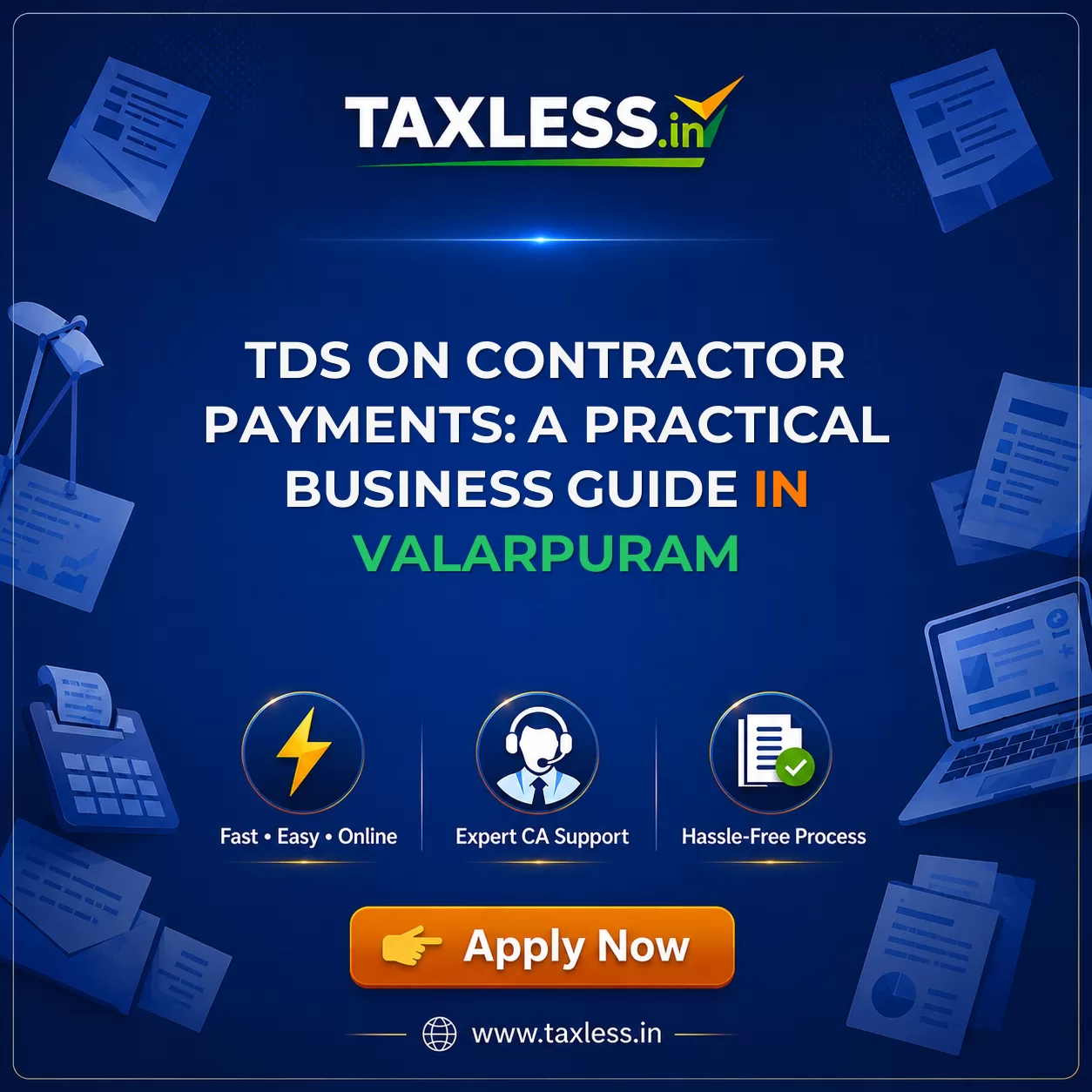 TDS on Contractor Payments: A Practical Business Guide in Valarpuram
