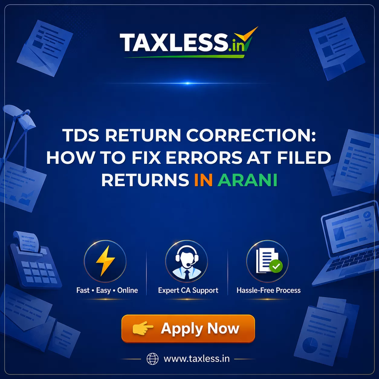 TDS Return Correction: How to Fix Errors at Filed Returns in Arani