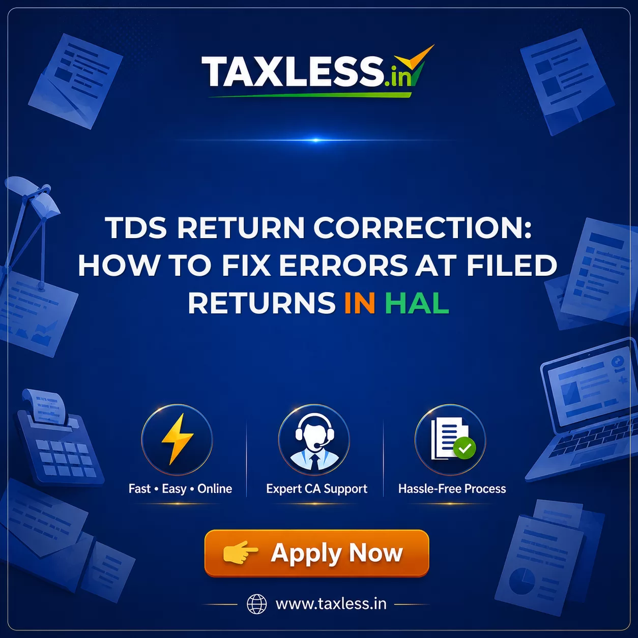 TDS Return Correction: How to Fix Errors at Filed Returns in Hal