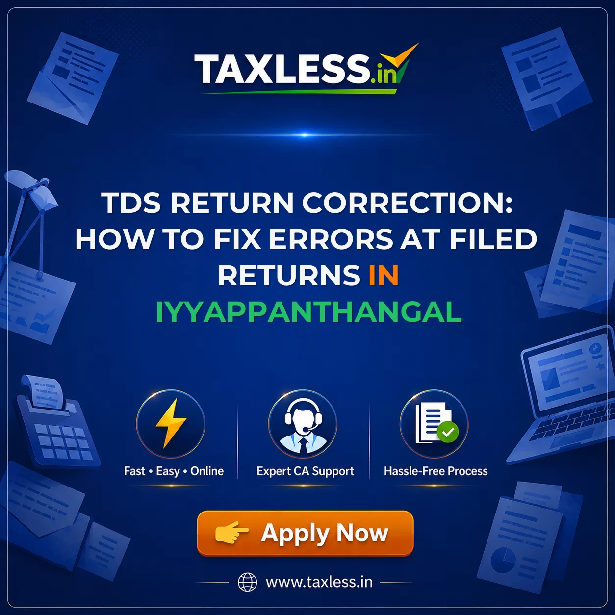 TDS Return Correction: How to Fix Errors at Filed Returns in Iyyappanthangal