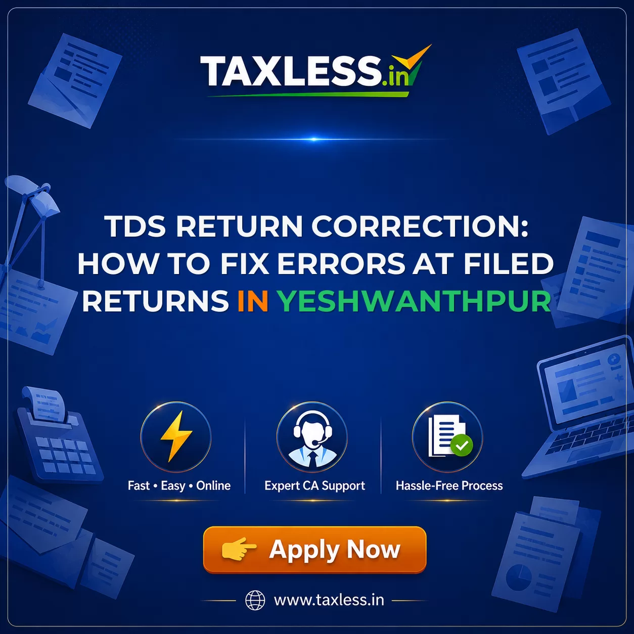 TDS Return Correction: How to Fix Errors at Filed Returns in Yeshwanthpur