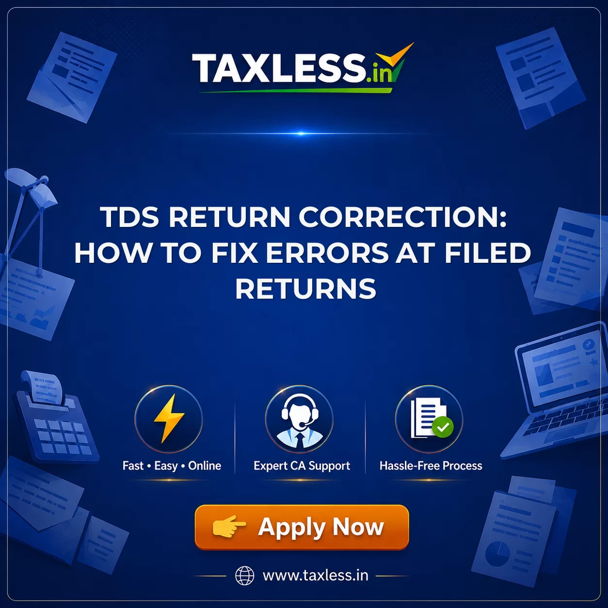 TDS Return Correction: How to Fix Errors at Filed Returns