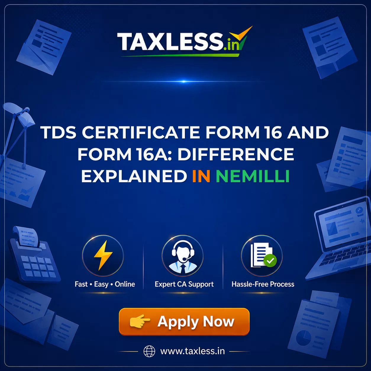 TDS Certificate Form 16 and Form 16A: Difference Explained in Nemilli