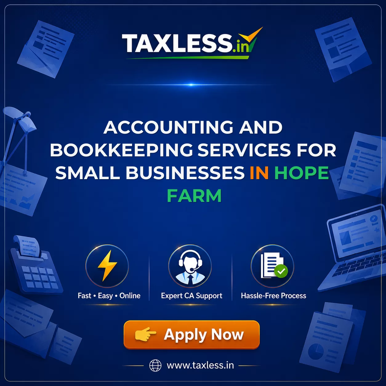 Accounting and Bookkeeping Services for Small Businesses in Hope Farm