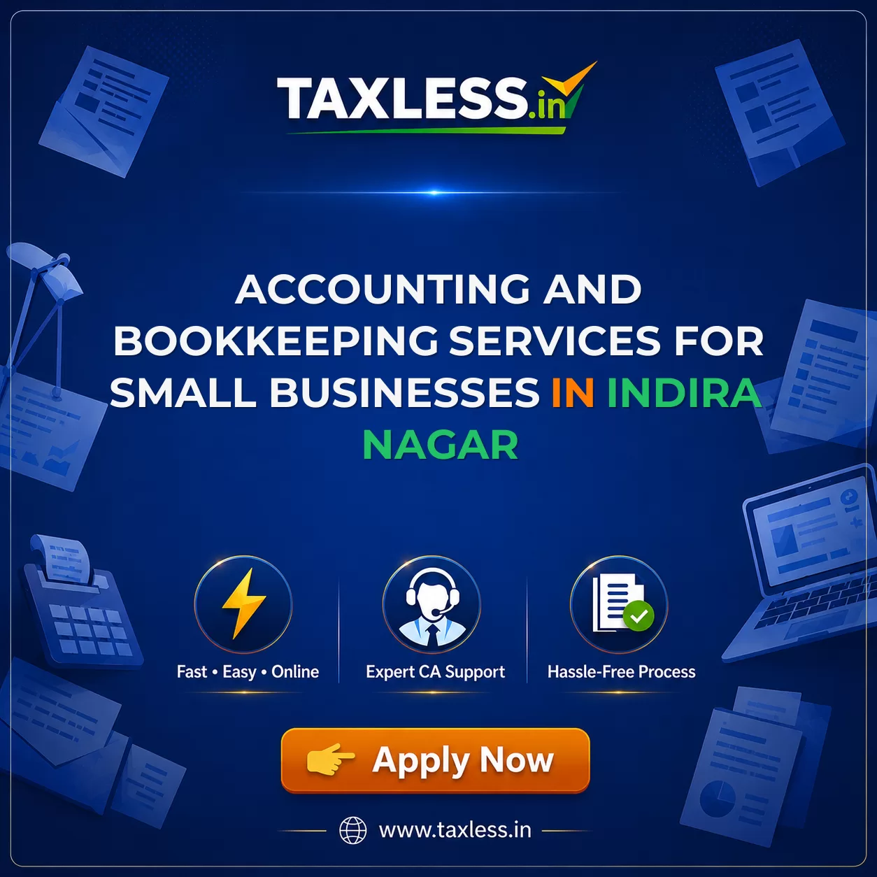 Accounting and Bookkeeping Services for Small Businesses in Indira Nagar