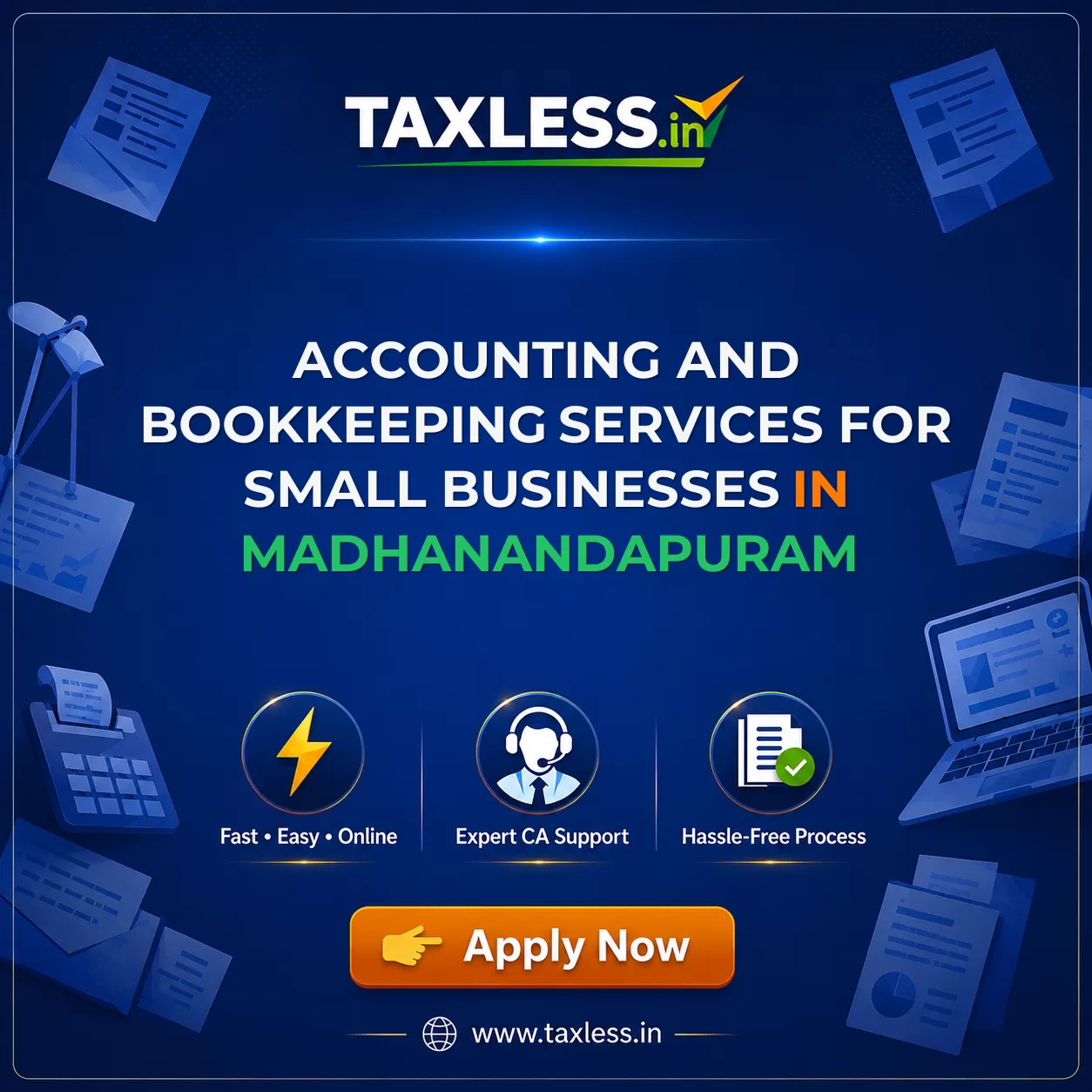 Accounting and Bookkeeping Services for Small Businesses in Madhanandapuram