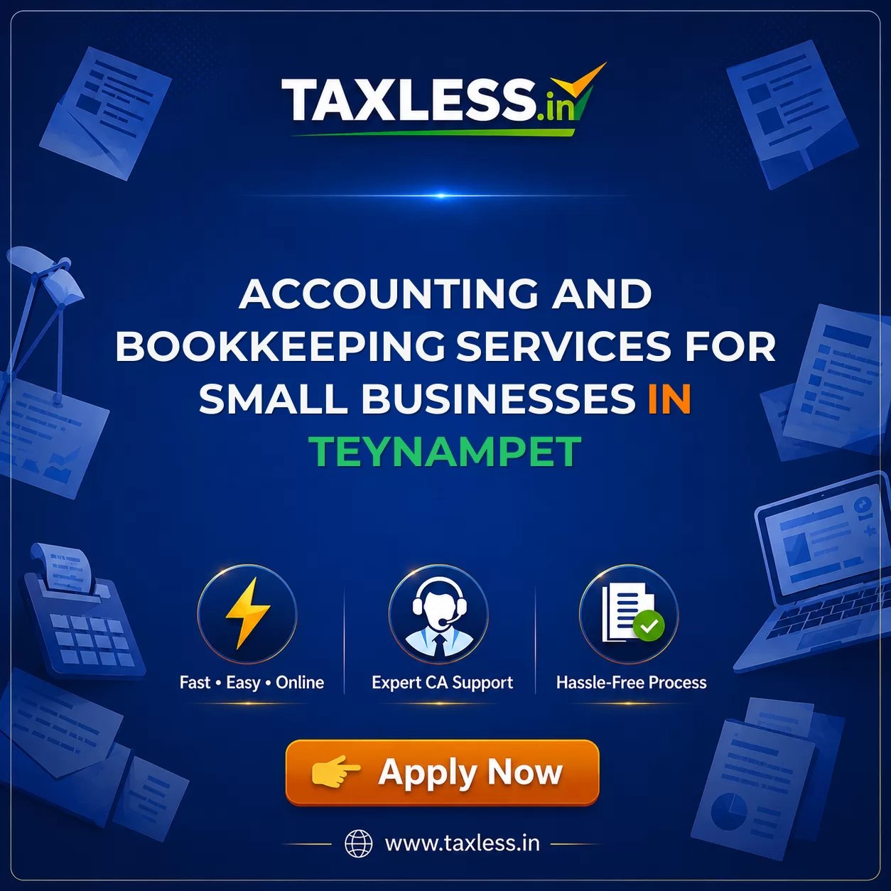 Accounting and Bookkeeping Services for Small Businesses in Teynampet