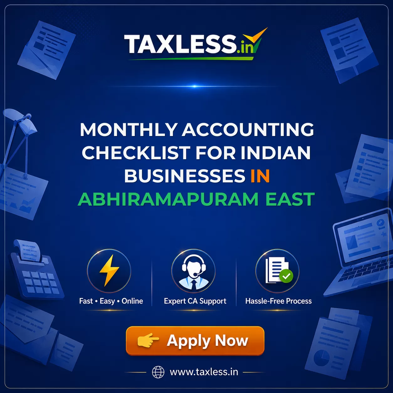Monthly Accounting Checklist for Indian Businesses in Abhiramapuram East