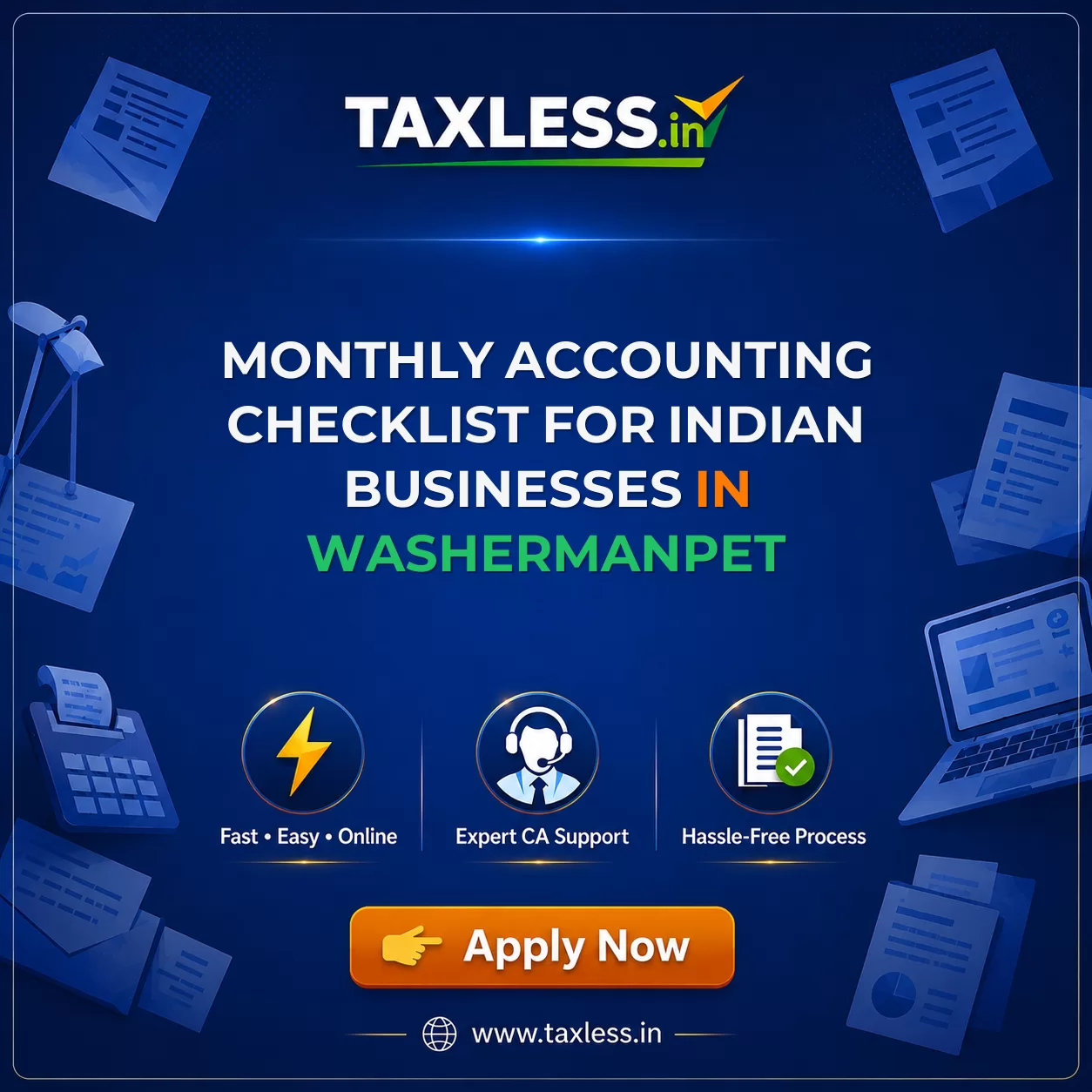 Monthly Accounting Checklist for Indian Businesses in Washermanpet