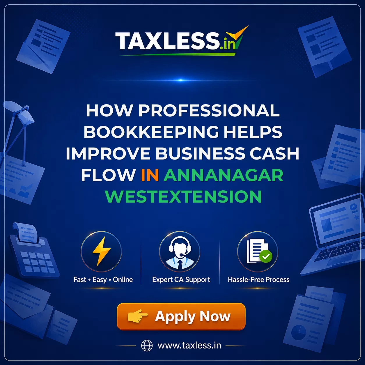 How Professional Bookkeeping Helps Improve Business Cash Flow in Annanagar Westextension
