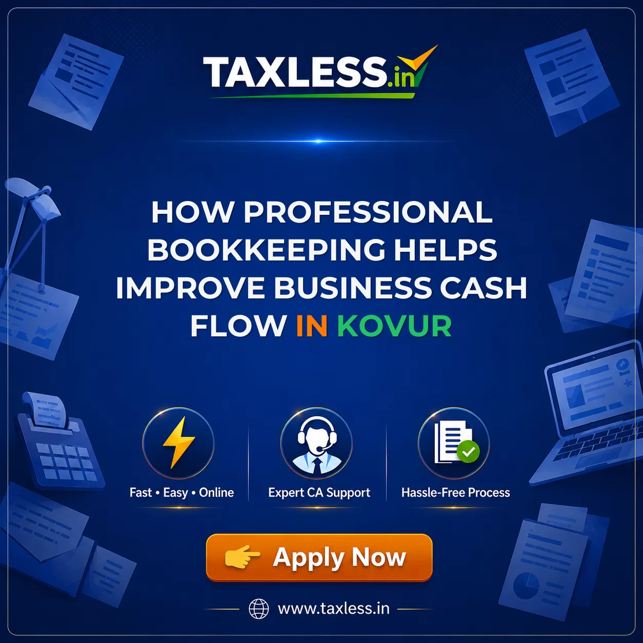How Professional Bookkeeping Helps Improve Business Cash Flow in Kovur