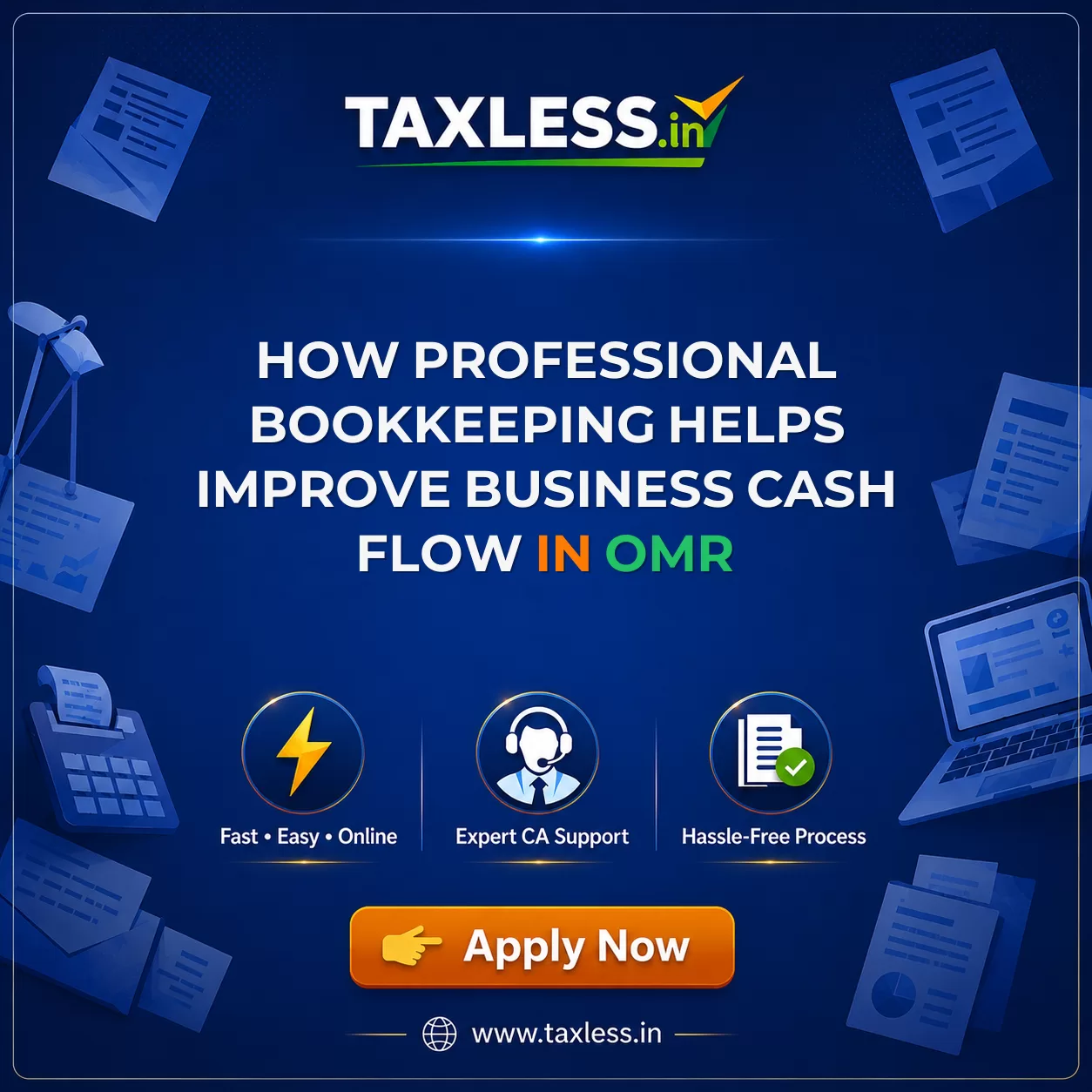 How Professional Bookkeeping Helps Improve Business Cash Flow in Omr