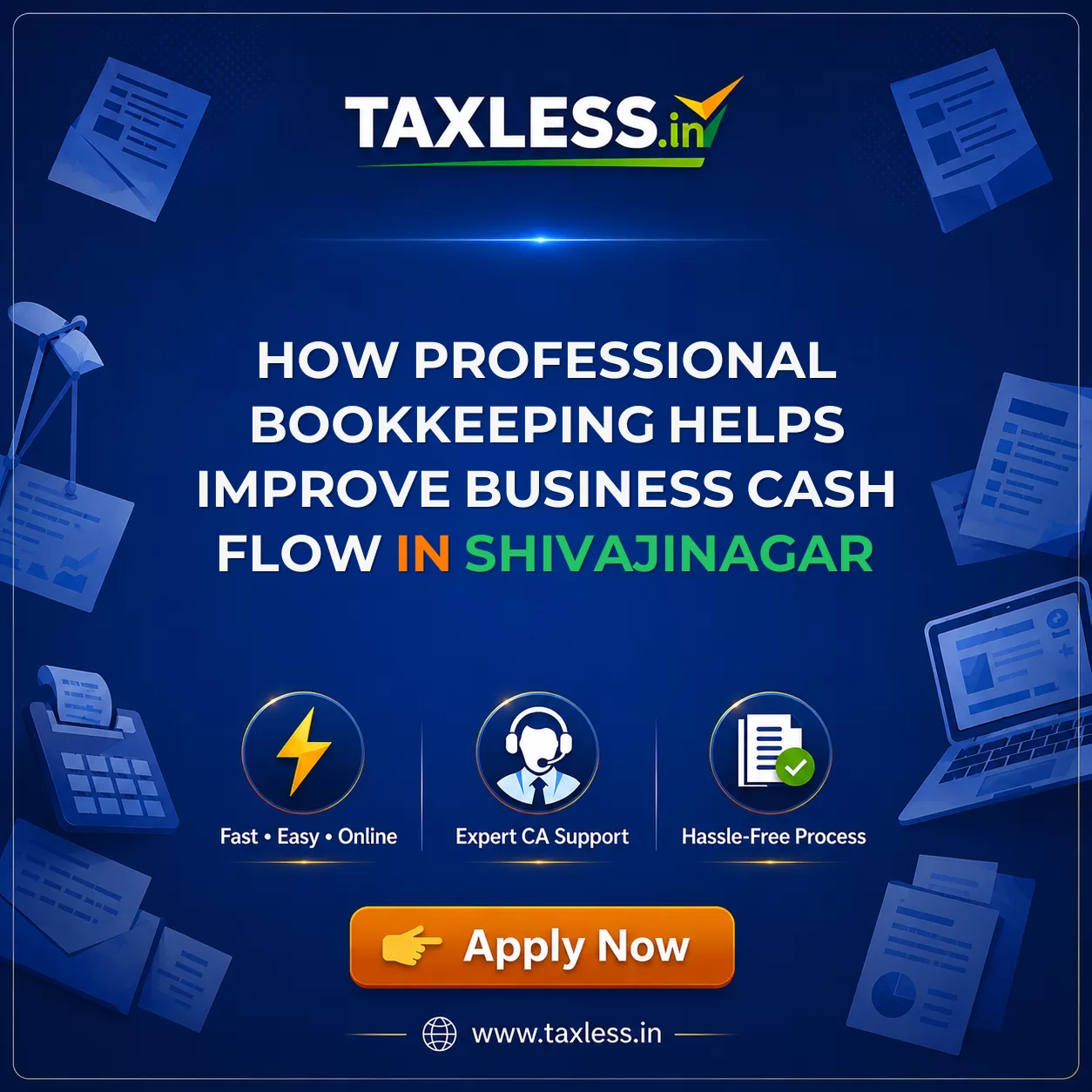 How Professional Bookkeeping Helps Improve Business Cash Flow in Shivajinagar