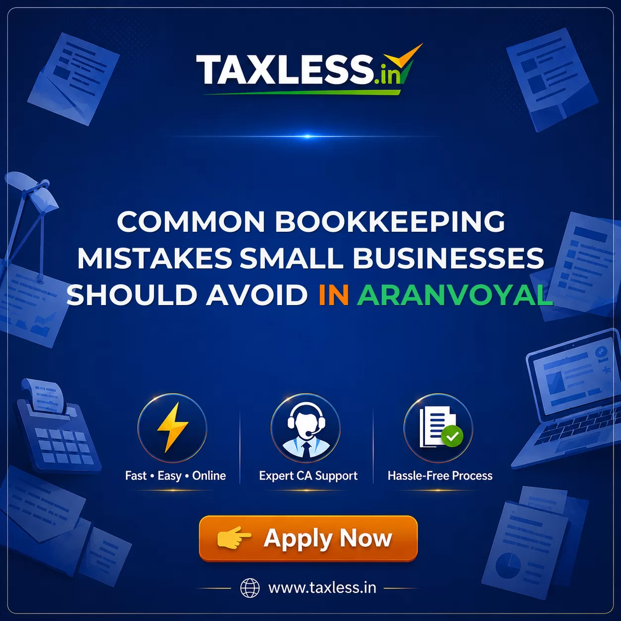 Common Bookkeeping Mistakes Small Businesses Should Avoid in Aranvoyal