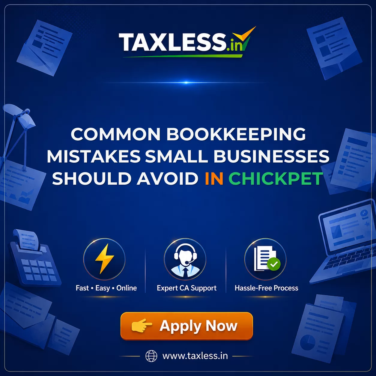 Common Bookkeeping Mistakes Small Businesses Should Avoid in Chickpet
