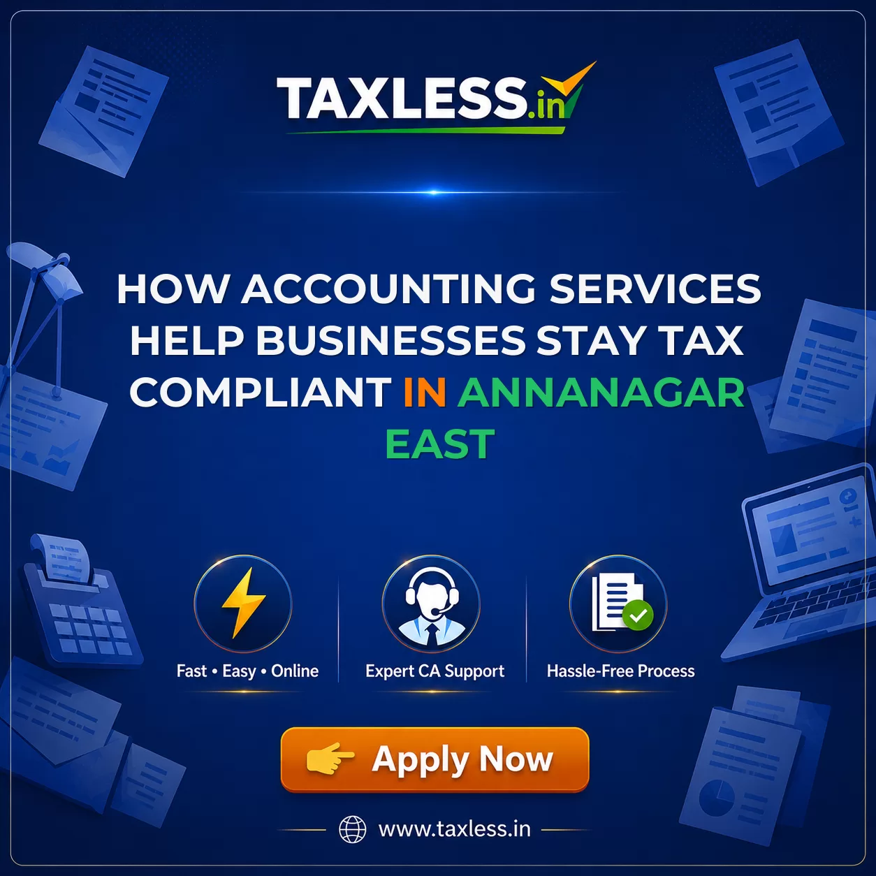 How Accounting Services Help Businesses Stay Tax Compliant in Annanagar East