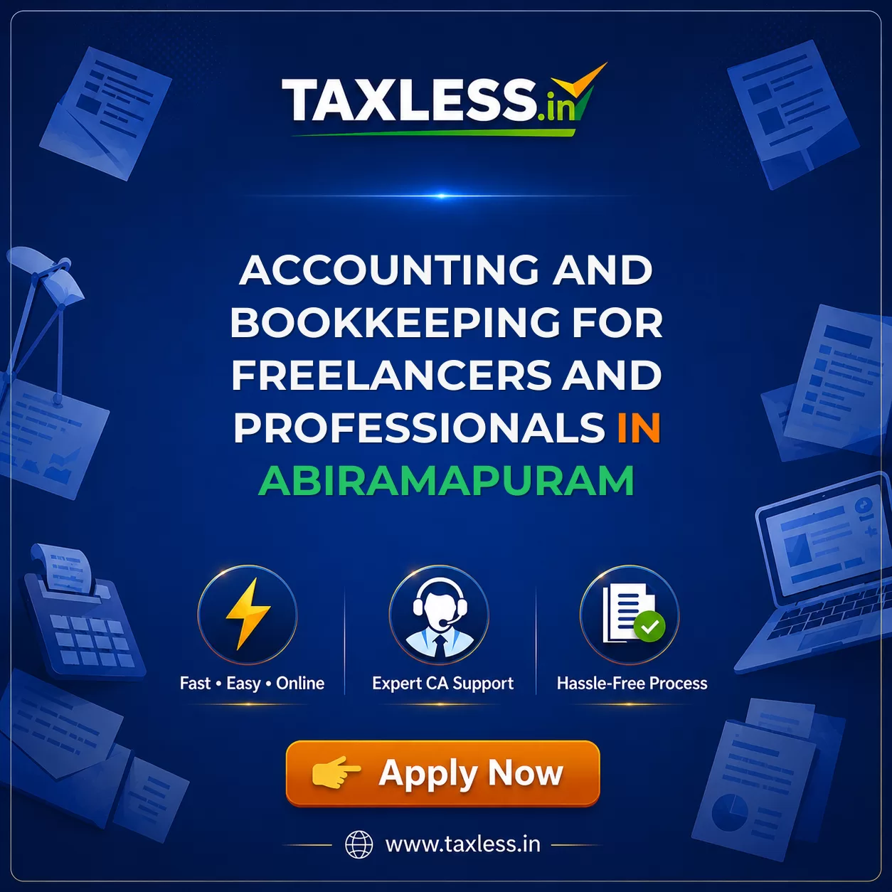 Accounting and Bookkeeping for Freelancers and Professionals in Abiramapuram