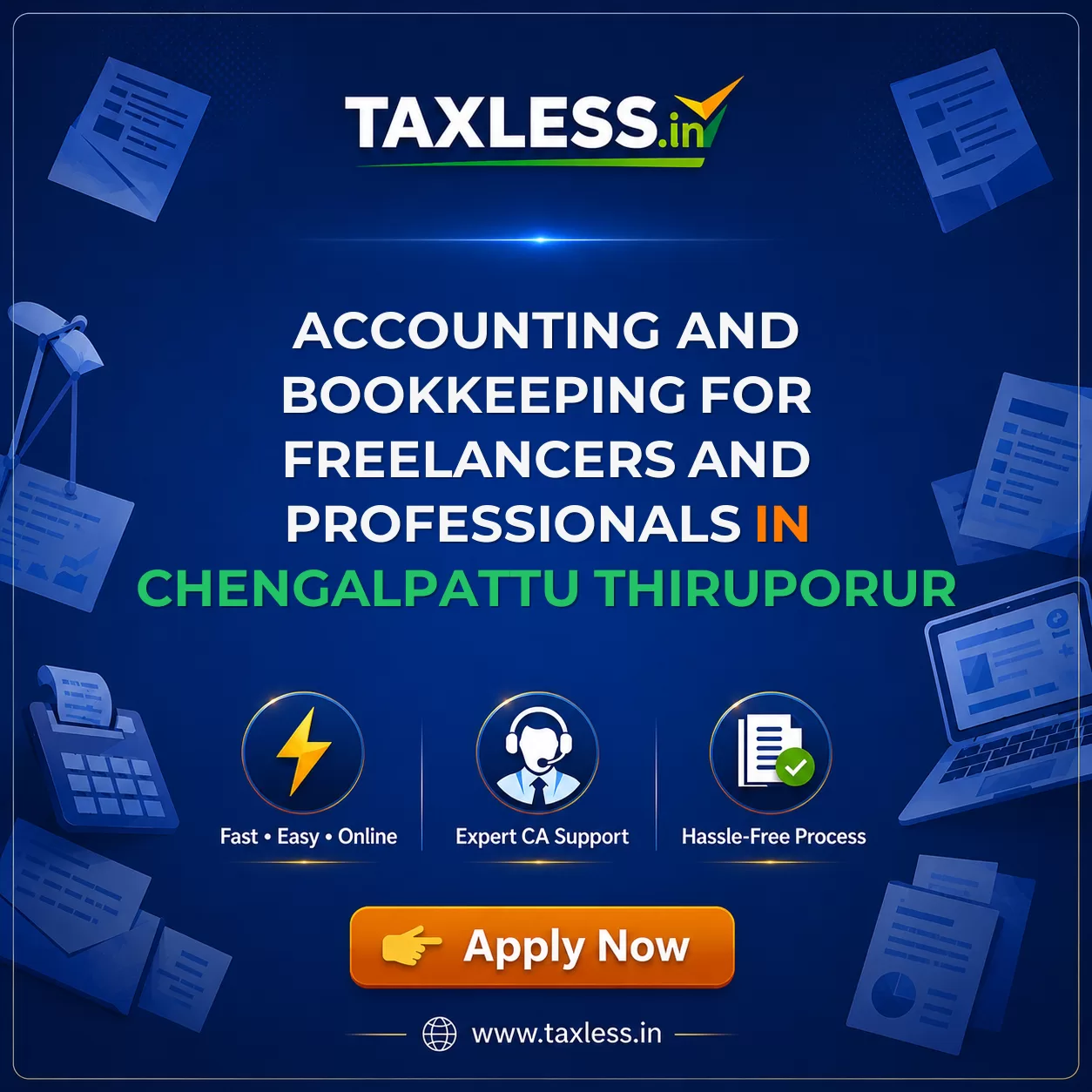 Accounting and Bookkeeping for Freelancers and Professionals in Chengalpattu Thiruporur