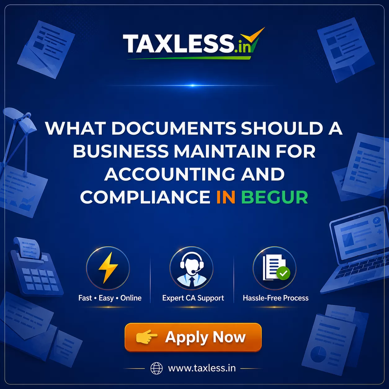 What Documents Should a Business Maintain for Accounting and Compliance in Begur