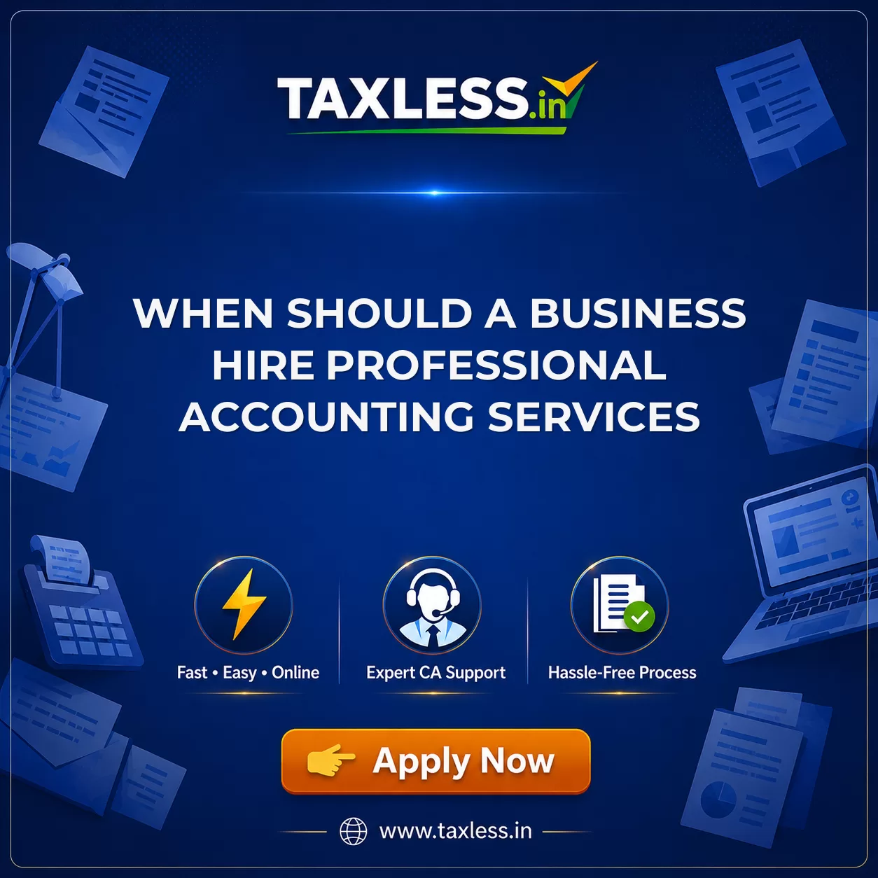 When Should a Business Hire Professional Accounting Services